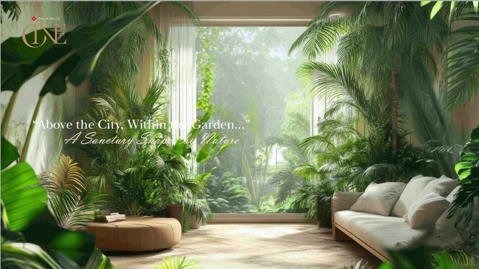 Garden living room